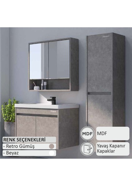 Vıva Banyo Dolabı 90 cm (Boy Dolabı Dahil Değildir.) fiyatları