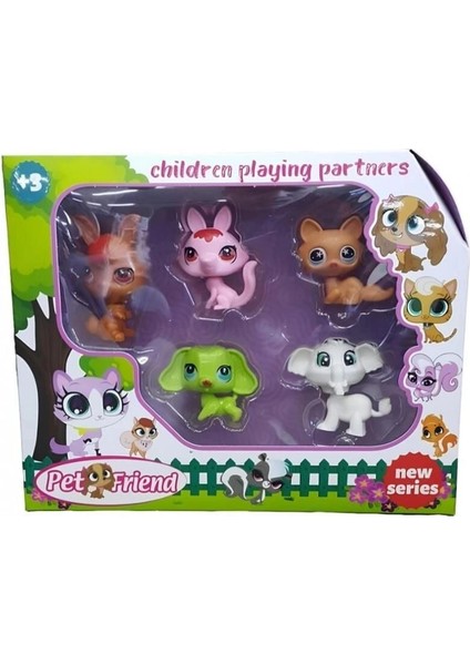 Buğz 5 Li Sevimli Kutulu Hayvanlar