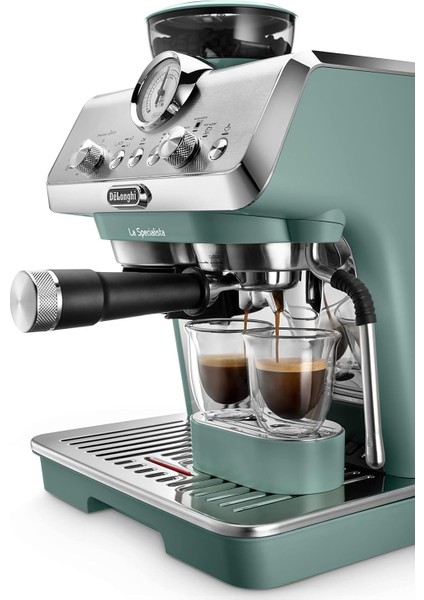 De'longhi Barista Pro Menta | 15 Bar Basınçlı Entegre Öğütücülü Yarı Otomatik Espresso Makinesi | Profesyonel Manometre & Tıraşlama Aracı fiyatları