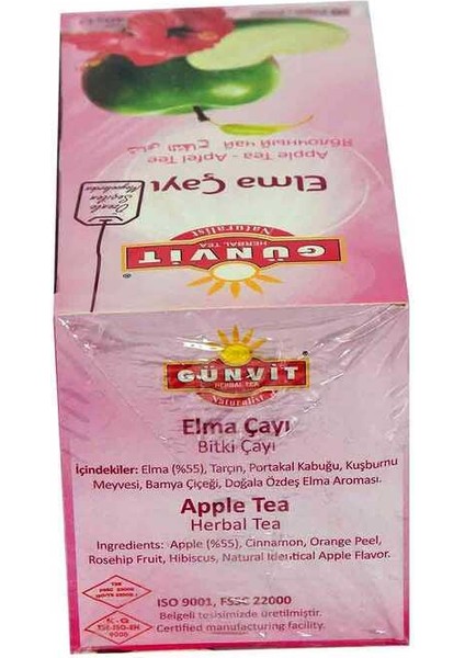 Elma Meyve Çayı 20 Süzen Poşet modelleri