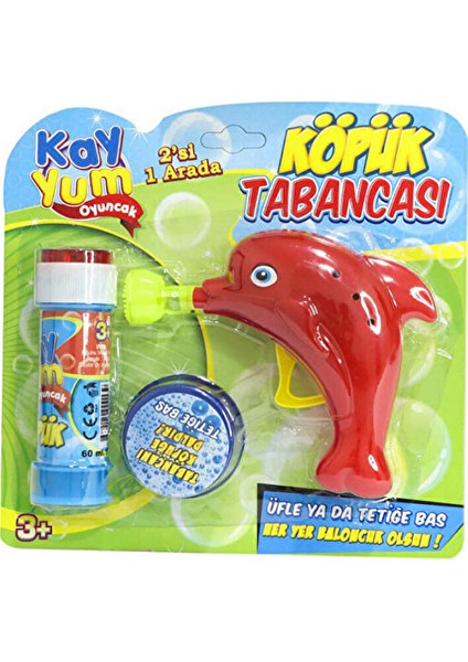 2 Adet Köpük Tabancası Yunus Figürlü