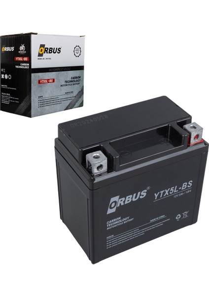 YTX5L-BS 12V 5A Motosiklet Aküsü (114 x 70 x 106 Mm) fiyatları