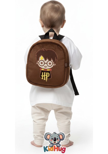 Kreş Anaokulu Harry Potter Tarzında Nakışlı Sırt Çantası Hediyelik Çocuk Çanta [okul Öncesine Uygun]