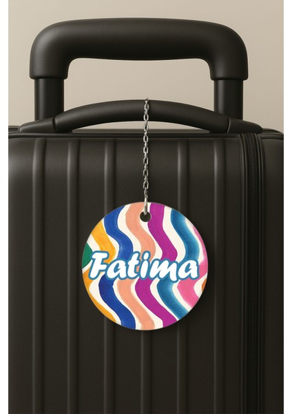 Kişiye Özel Isim Soyisim Kelime Yazılı Pleksi Bavul Etiketi Valiz Etiketi Isim 48