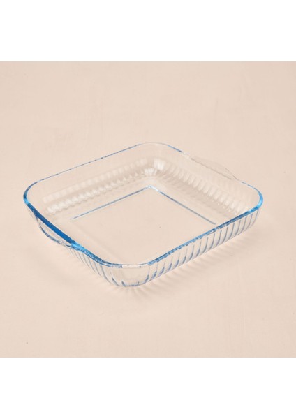 Twin 2'li Kare Cam Fırın Kabı - Şeffaf modelleri