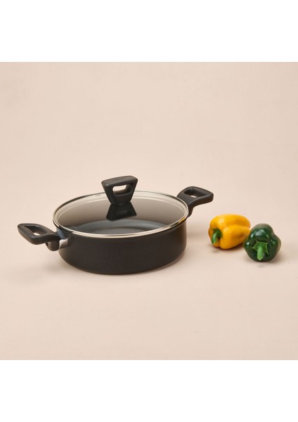 Titanium 3x Force Kısa Tencere - Siyah - 24 cm fiyatları