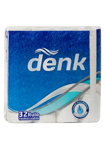 2 Adet Denk Tuvalet Kağıdı 32 Li Çift Katlı