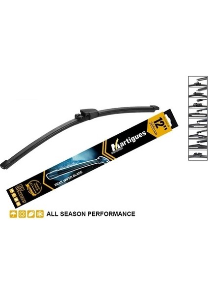 Volkswagen Golf V / Polo Iv V / Tıguan / Skoda 33CM Arka Sılecek Muz - RS13330S100