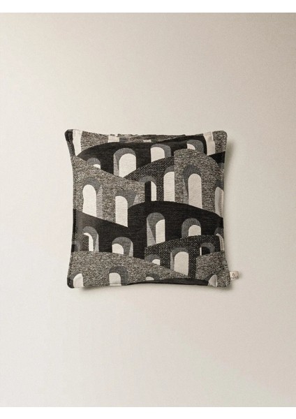 Salvador Antrasit Kırlent Kılıfı