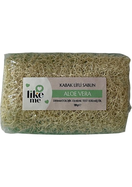 Kabak Lifli Sabun Aloe Vera 120 G 2 Adet