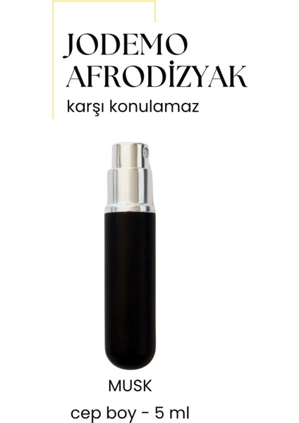 Afrodizyak Etkili Erkek Parfüm Cep Boy Musk 5ml modelleri