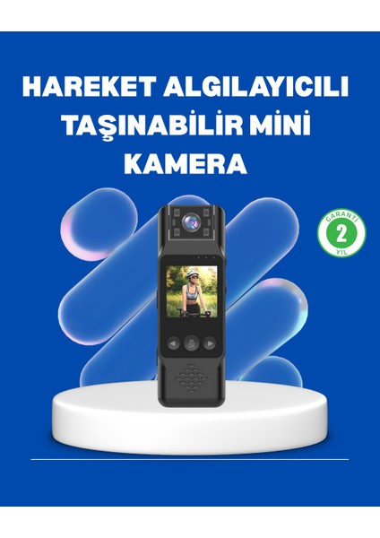 Mini Kamera 1080P Full Hd Döner Lens Taşınabilir - N639J557-M02639
