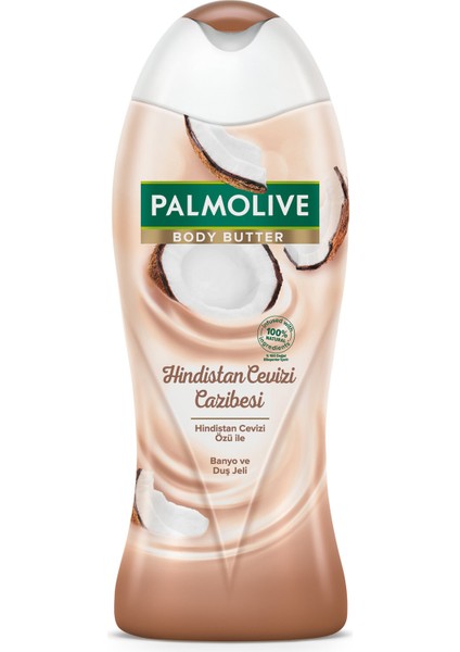 Body Butter Hindistan Cevizi Duş Jeli 500 ml 3 Adet