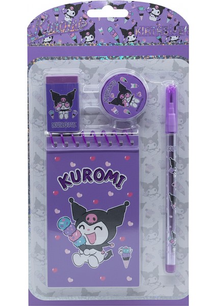 Kuromi Kırtasiye Seti 4'lü modelleri