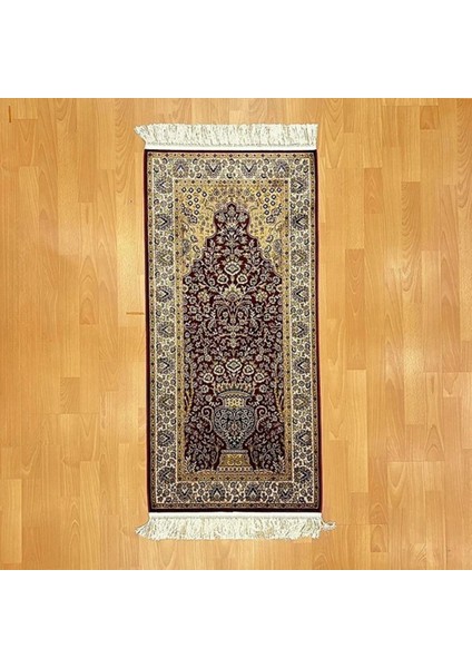 Mihrâb-I Gülzâr Motifli 70X120 cm Ipek Seccade