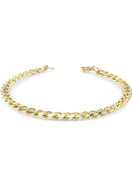 Yassı Mariner Sarı Çelik Zincir Bileklik 1.6X6MM 959CZB1D85 fiyatları