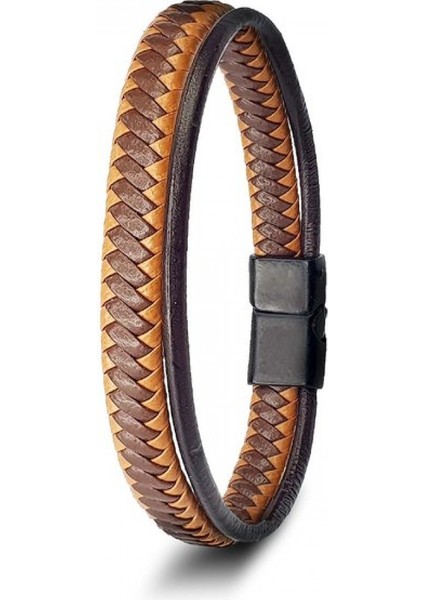 Taba Kahve Renk Çoklu Deri Bileklik 9593B5D8