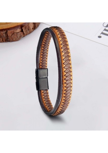 Taba Kahve Renk Çoklu Deri Bileklik 9593B5D8 fiyatları