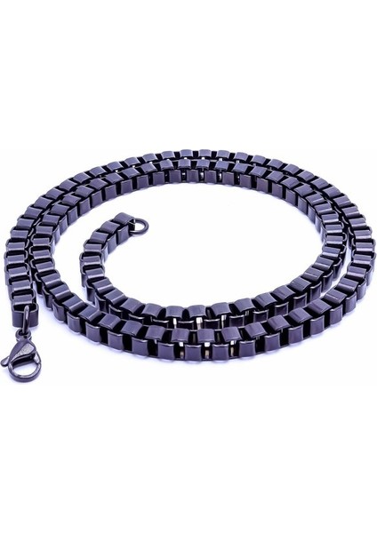 Kare Arnavut Çelik Kolye 6mm 959CEK033
