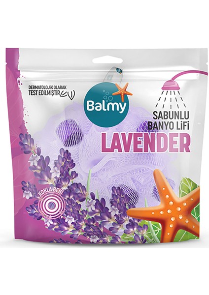 Balmy Lavanta Sabunlu Banyo Lifi 2 Adet