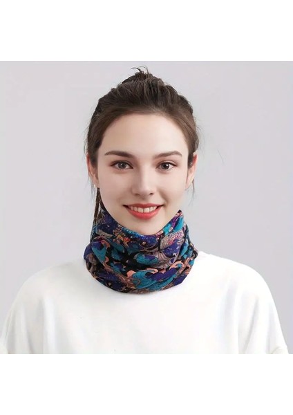 Kadın Bohem Baskılı Şal