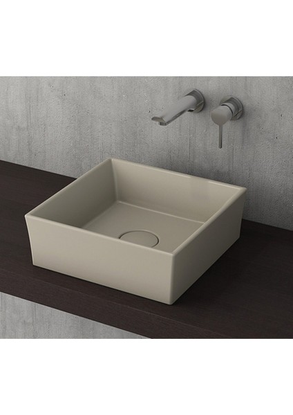 Vessel Tezgah Üstü Lavabo 38X38 cm Kaşmir 1173-011-0125