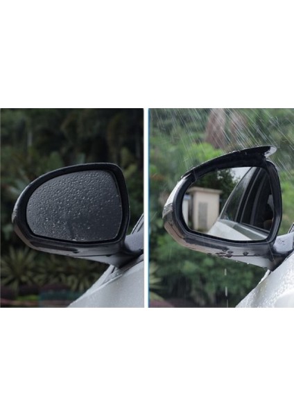 Araba Ayna Yağmur Koruyucu Siper Karbon Desenli fırsatları