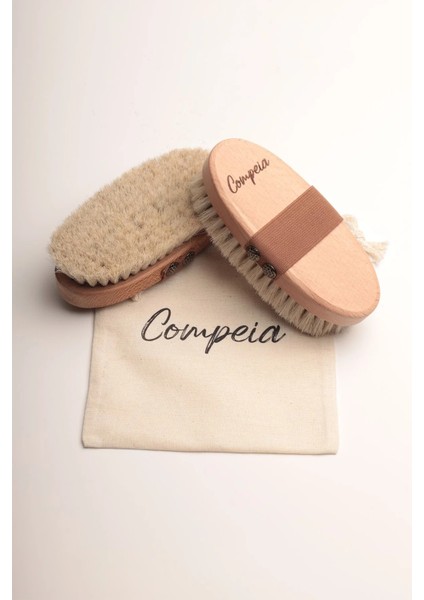 %100 Doğal At Kılı Selülit Fırçası