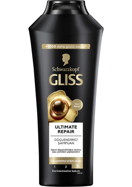 Ultımate Repair Şampuan 400 ml 3 Adet