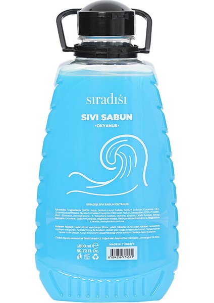 2 Adet Sıradışı Sıvı Sabun Okyanus 1500 ml fiyatları