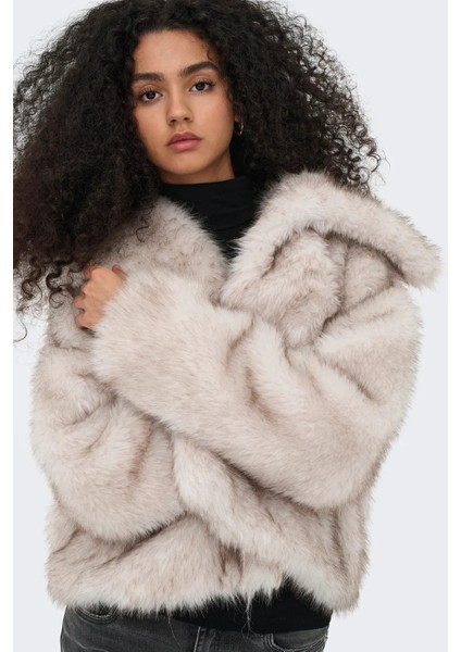 Kadın Onldawn Suni Kürk Mont 15348977 Taş modelleri