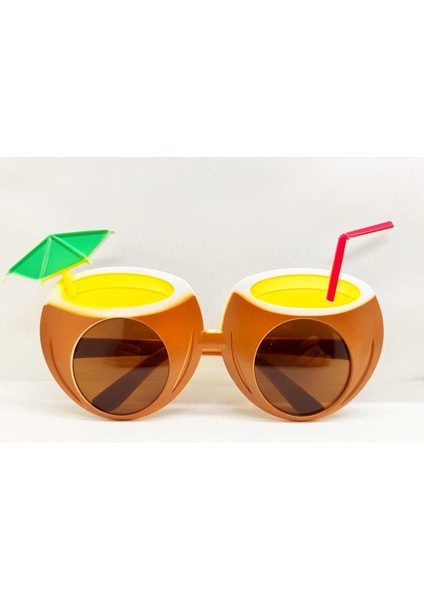 Bfs Hindistan Cevizi Tropikal Hawaii Yaza Merhaba Parti Gözlüğü