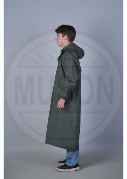 Uzun Pardesü Yağmurluk – Su Geçirmez, Çift Cepli, Kapüşonlu, Rüzgar ve Yağmura Dayanıklı modelleri