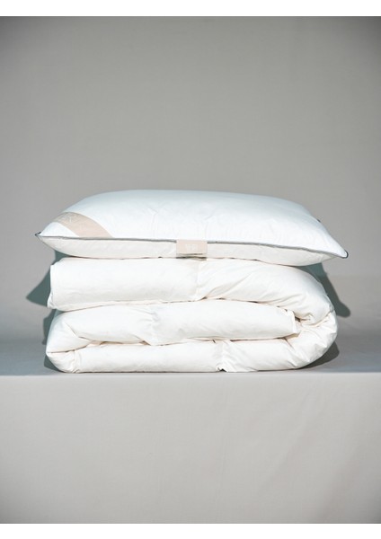 %100 Kaz Tüyü Dolgulu, %70 Gıdık Antibakteriyel, Isı Dengeleyici, Tek Kişilik Yorgan/yastık Seti fiyatları