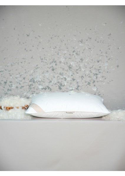 %100 Kaz Tüyü Dolgulu, %70 Gıdık Antibakteriyel, Isı Dengeleyici, Tek Kişilik Yorgan/yastık Seti