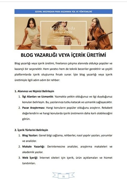 Pdf Internet ve Sosyal Medyadan Nasıl Para Kazanılır Kitabı? (340 Sayfa-Renkli) fiyatları