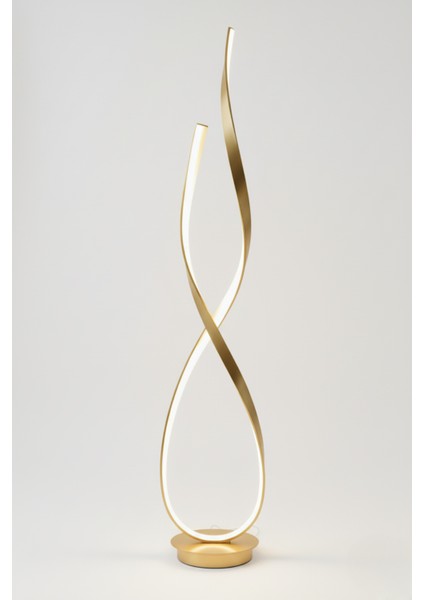 Marisel Modern Tasarım Eskitme Renk Gün Işığı Ledli Salon - Yatak Odası LED Lambader