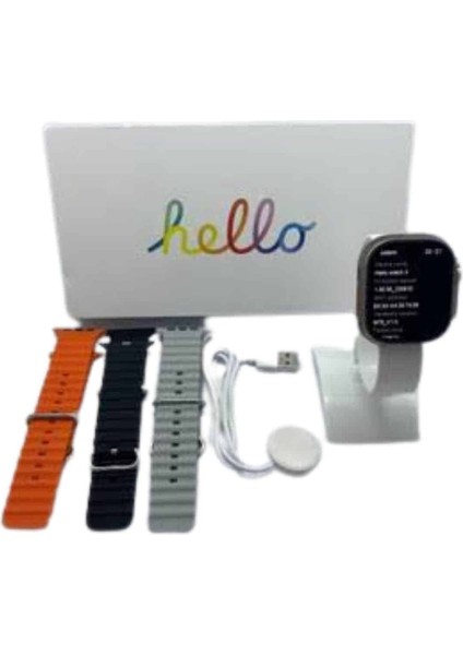 Akıllı Saat Çok Fonksiyonlu Uzun Pil Ömürlü Çağrı Cevaplayabilen Kol Saati - N760J788-M597 indirimleri