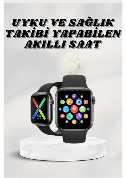 Akıllı Saat Wireless Şarj Yüksek Çözünürlüklü Müzik Dinleme Sesli Cevapla - M129B209-N60 fiyatları