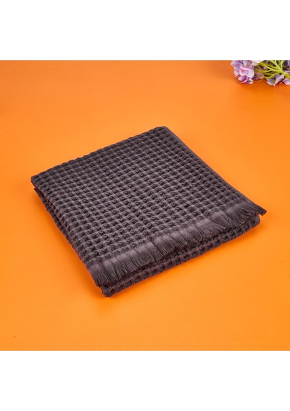 Soft Waffle Saç Havlusu - Antrasit - 50X70 cm fiyatları