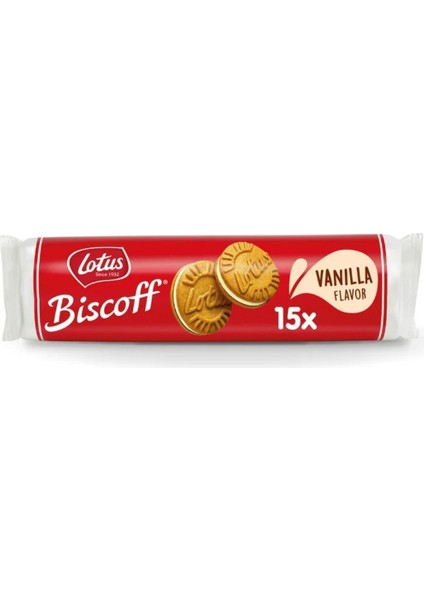 Biscoff Vanilya 150 gr Sandwich – Karamelize Bisküvi Arasında Vanilya Kremalı Lezzet