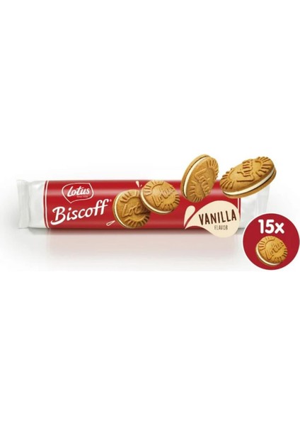 Biscoff Vanilya 150 gr Sandwich – Karamelize Bisküvi Arasında Vanilya Kremalı Lezzet fiyatları