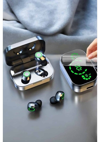 Bluetooth Kulaklık Çift Telefon Desteği ve Suya Dayanıklı Powerbankli - M089R161-K58089 modelleri