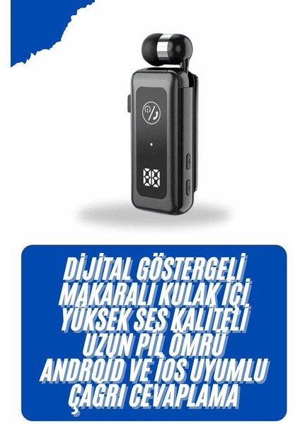 Kablolu Kulak Içi 5.2 Makaralı Titreşimli Bluetooth Kulaklık Hafıza Kart - N290J555-M57290