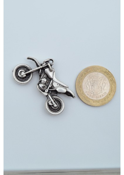 Cross Motor Gümüş Kaplama Örme Zincir Kolye fırsatları