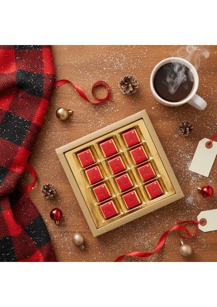 Kadayıflı ve Antep Fıstıklı Krema Dolgulu Sütlü Çikolata Kırmızı Kutu 180G