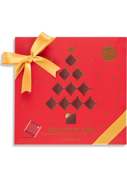 Kadayıflı ve Antep Fıstıklı Krema Dolgulu Sütlü Çikolata Kırmızı Kutu 180G fırsatları