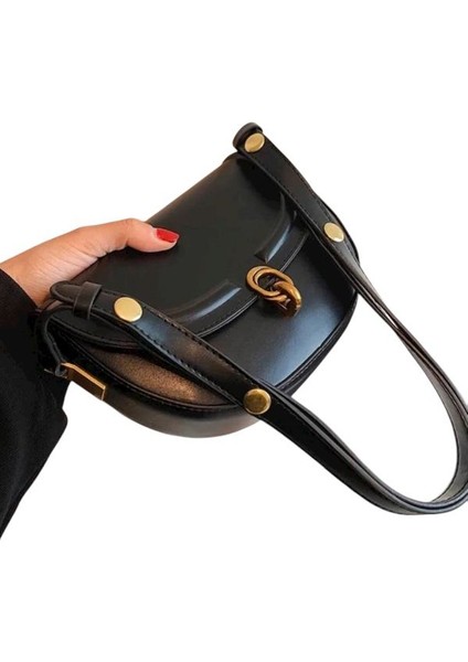 Acı Kahverengi Suni Deri Ayarlanabilir Askılı El,kol ve Omuz Çantası