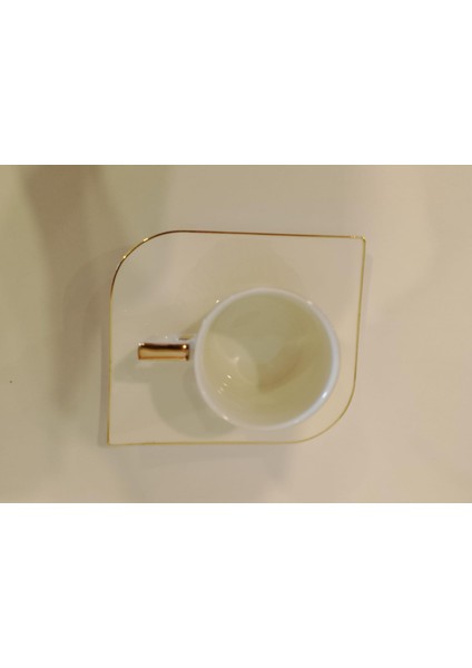Luxury Gold Bone Porselen Kahve Fincan Takımı 410GLD02 fiyatları