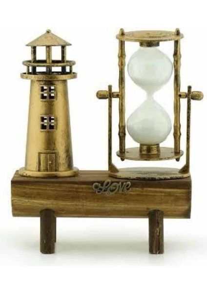 Eyfel Kulesi ve Deniz Feneri Dekoratif Masa Biblosu Hediyelik - T978G978-Z07978 fırsatları